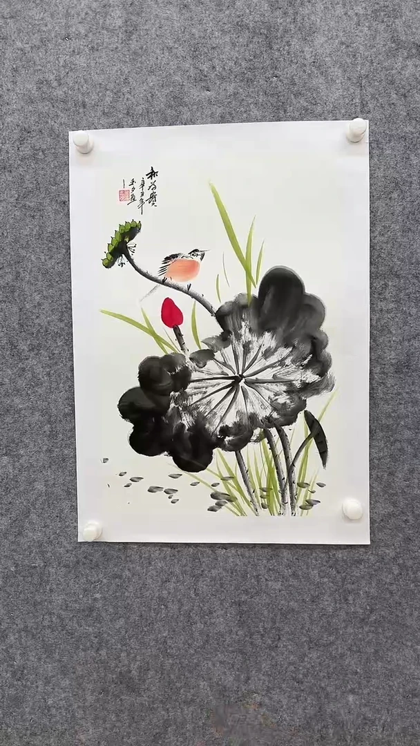 【闪购商品】国画李玉夕手绘国画