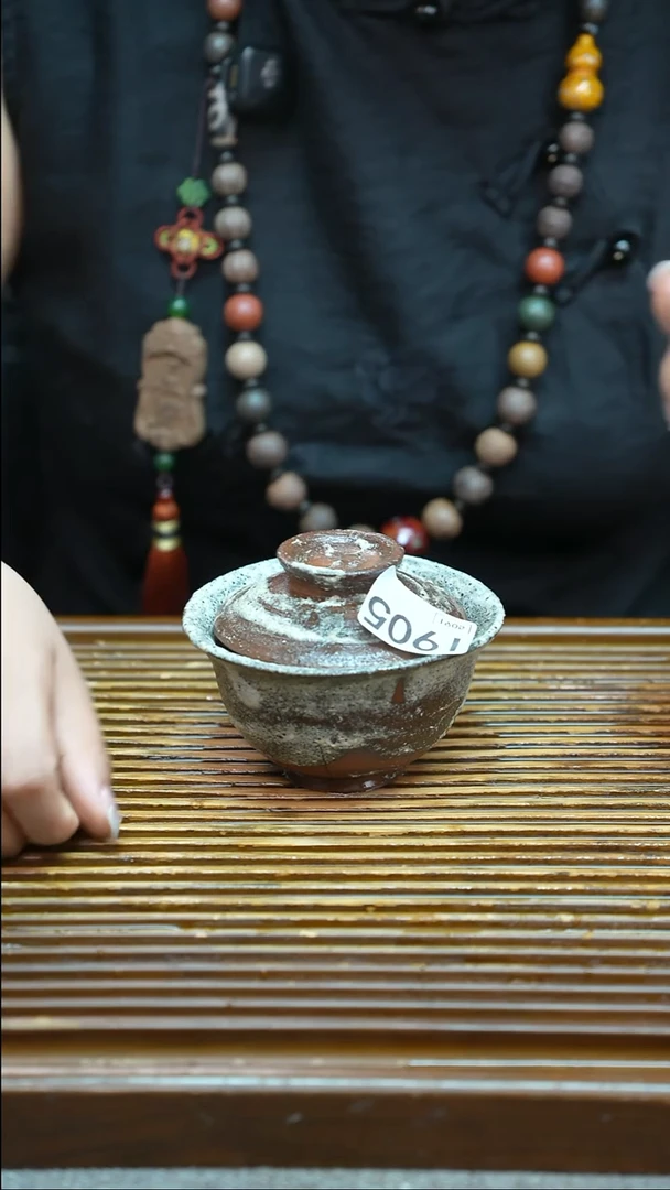万古烧粗陶手工茶具