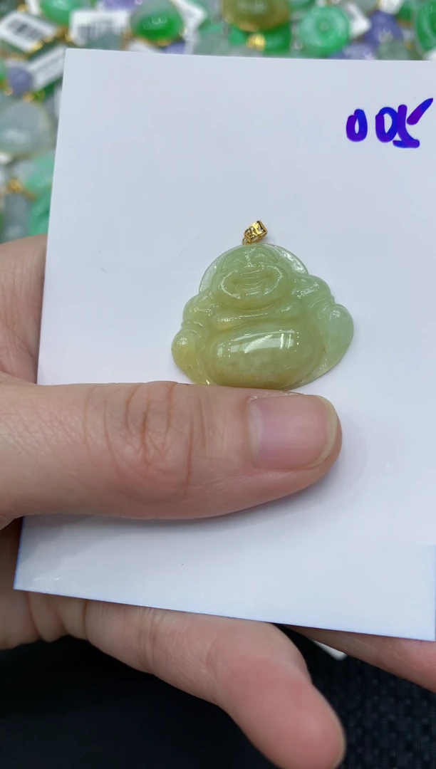 【闪购商品】翡翠颈饰18K金镶嵌11111111111