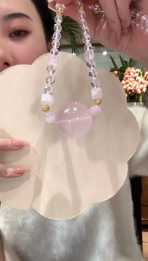 【闪购商品】水晶颈饰未镶嵌国风