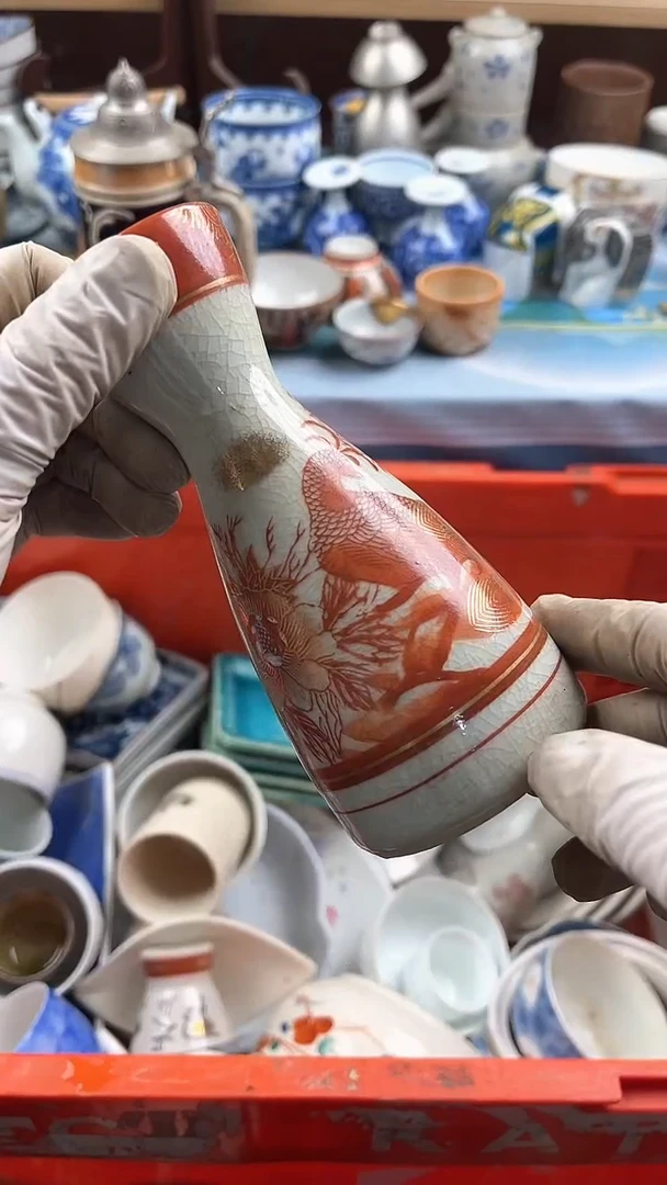 瓷片?*槿英歌瓷器满19.9包邮