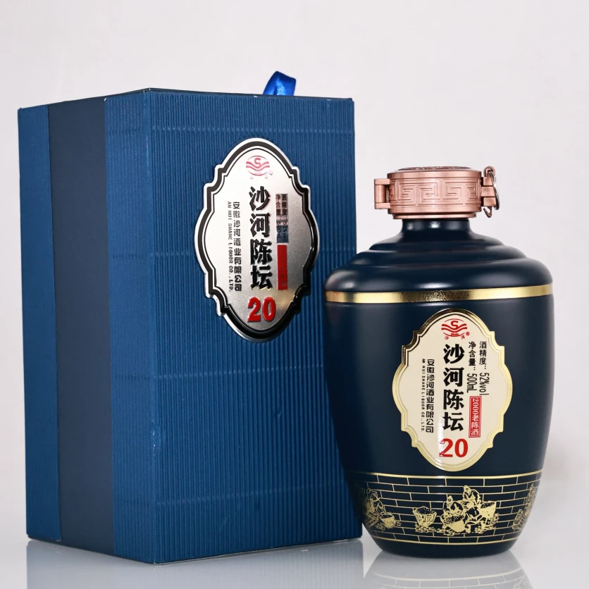 SHAHE/沙河沙河陈坛20  整箱装（52度500ML*4）52度500ML*4