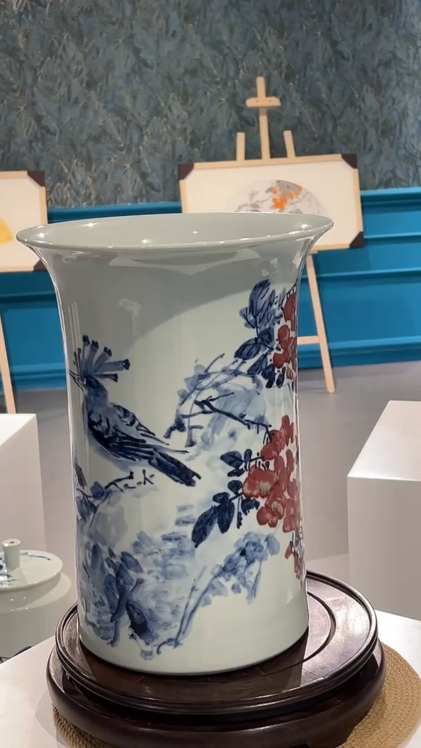 其他崔景哲-瓷器-B小-繁花似锦