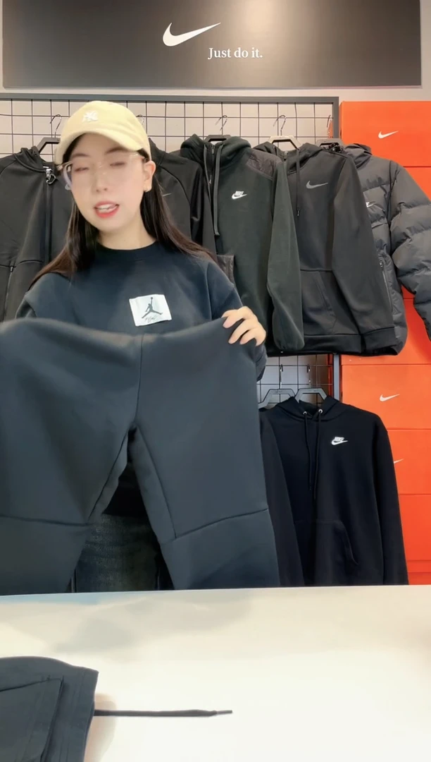 2123 华夫格子长裤L码130-150斤 不退换