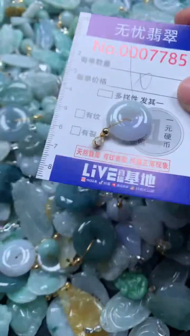 颈饰未镶嵌翡翠7785