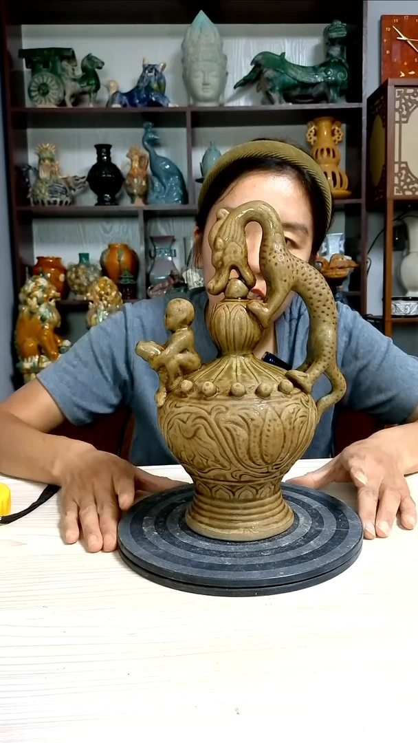 经典篮*精美复古风格瓷器