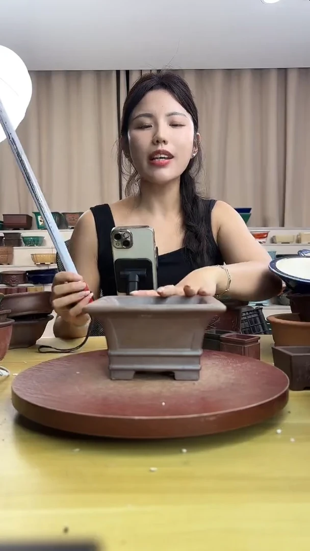 紫砂花盆紫砂花盆紫砂花盆微瑕