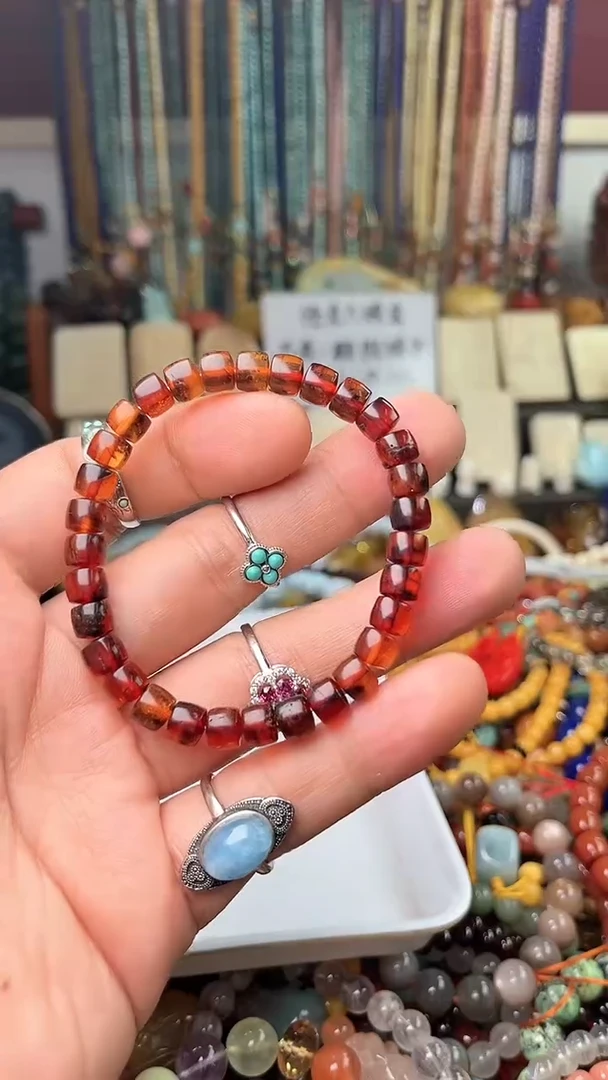 【闪购商品】琥珀裸石未镶嵌(一物一件)0003439