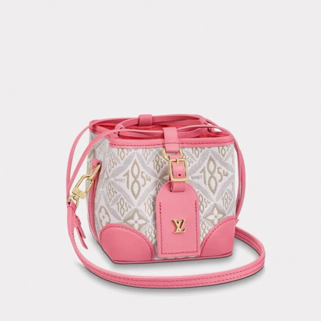 99新 LouisVuitton/路易威登 LV1854樱花粉烧麦芯片