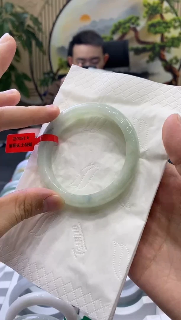 未镶嵌手镯翡翠6495