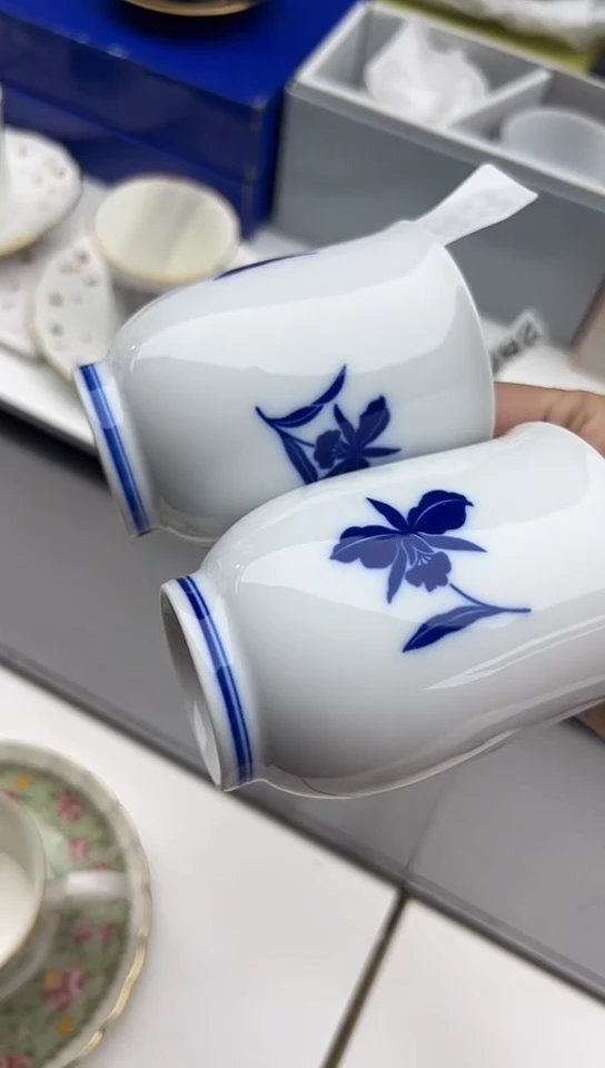 【闪购商品】中古回流瓷器好看，谨慎参拍