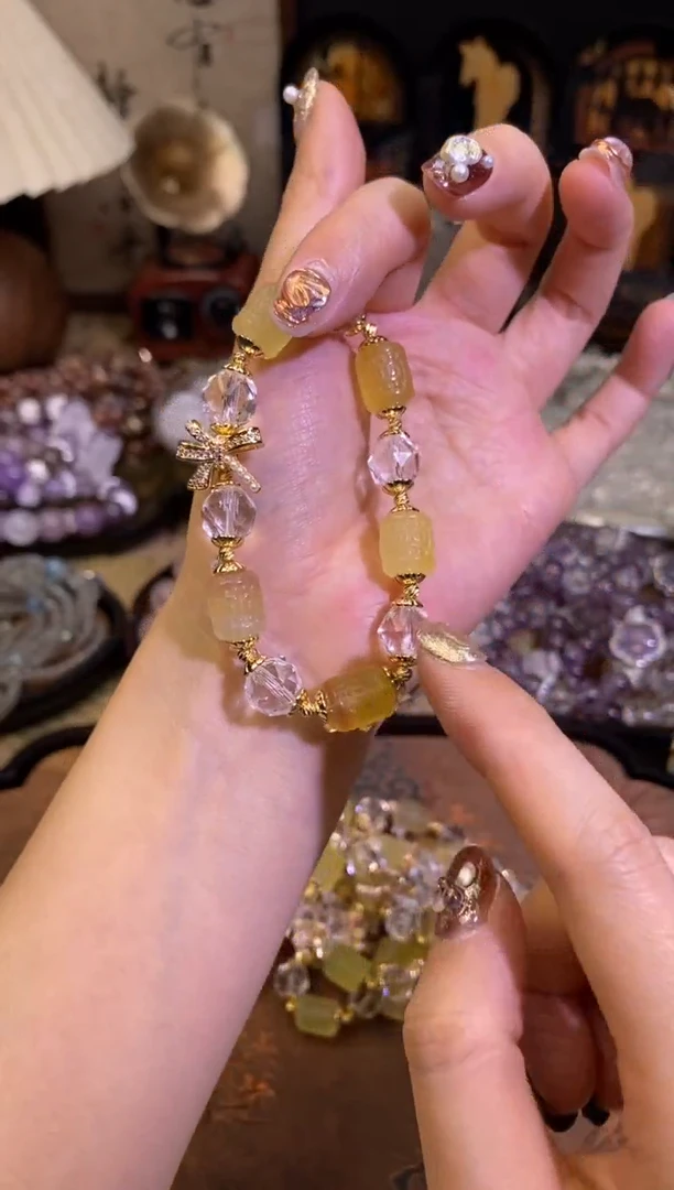 【闪购商品】萤石手链未镶嵌1465手串