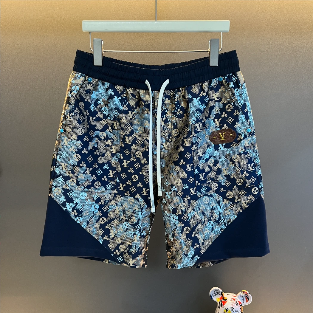 【YY小如专属-L447】夏季新款免烫吸汗印花设计师款多巴胺穿搭短裤