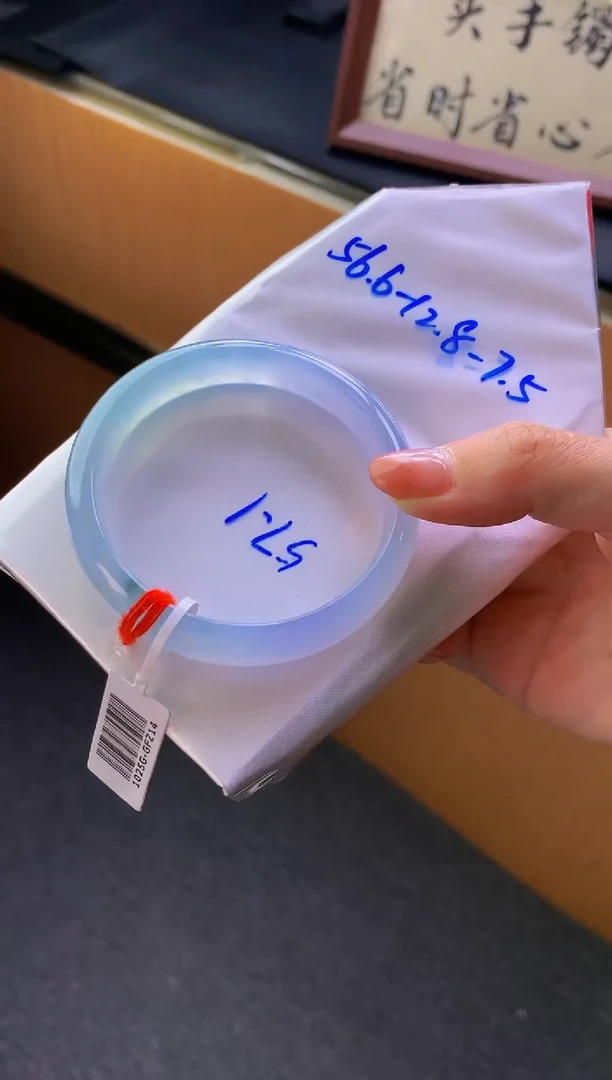未镶嵌手镯翡翠-C109 圈口56.6全款19.8万 定金2万