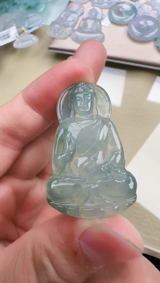 翡翠未镶嵌颈饰缅甸翡翠a货