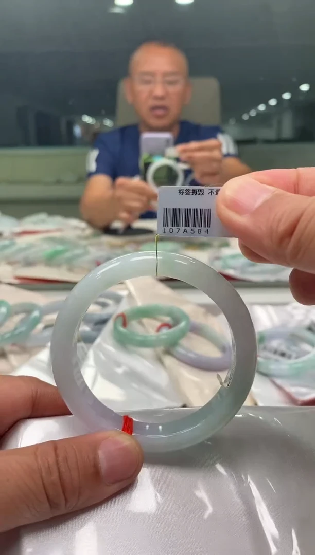 未镶嵌手镯翡翠三哥专属链接圈口56 编码 A584多样性发其一