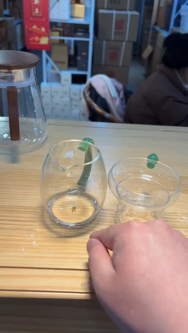 【闪购商品】禾器澄然翡翠玉+器禾堂奉珠茶漏翡翠玉