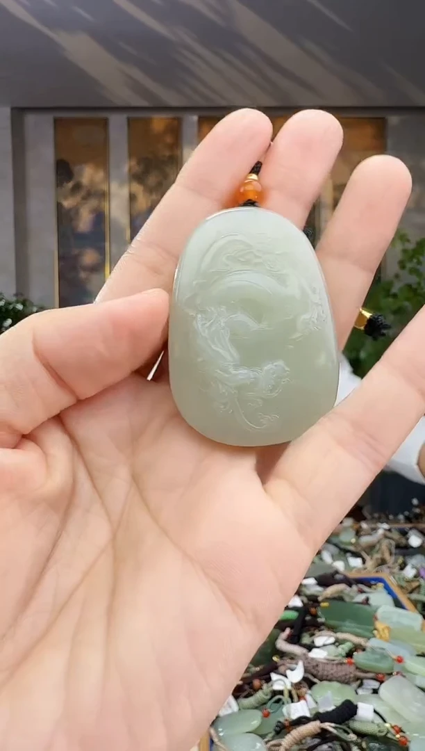 未镶嵌和田玉挂件拍一发一