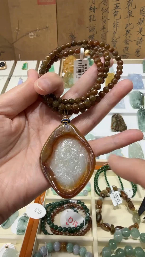 未镶嵌挂件翡翠A货翡翠多样性孤品