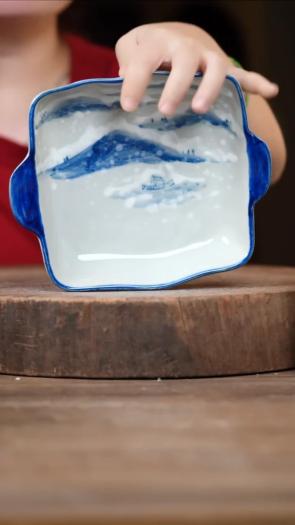 瓷片景德镇高温釉下彩（食品级）