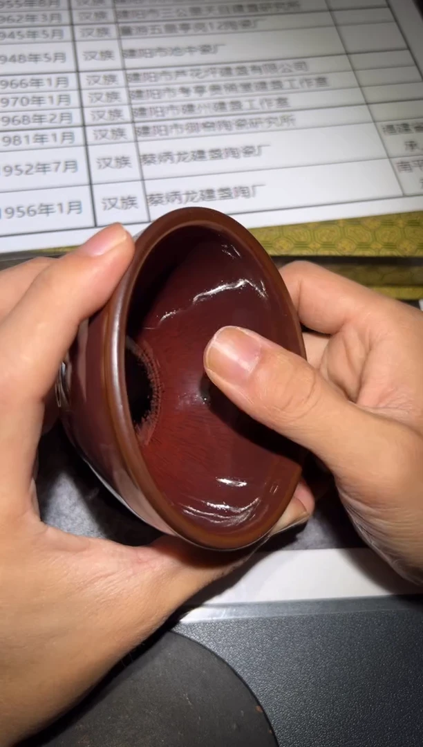 茶盏建窑建盏叶礼忠16