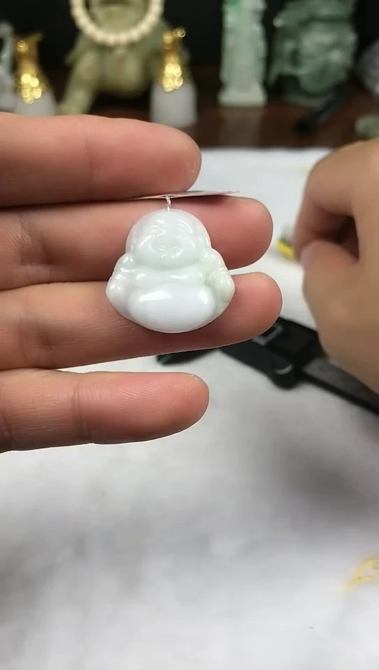 未镶嵌挂件翡翠佛公