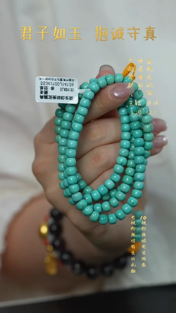 未镶嵌绿松石C49（多样性发一件）多圈