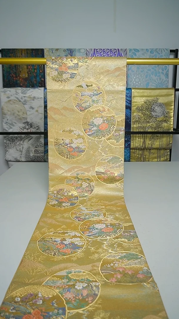 织绣织锦1六通花鸟