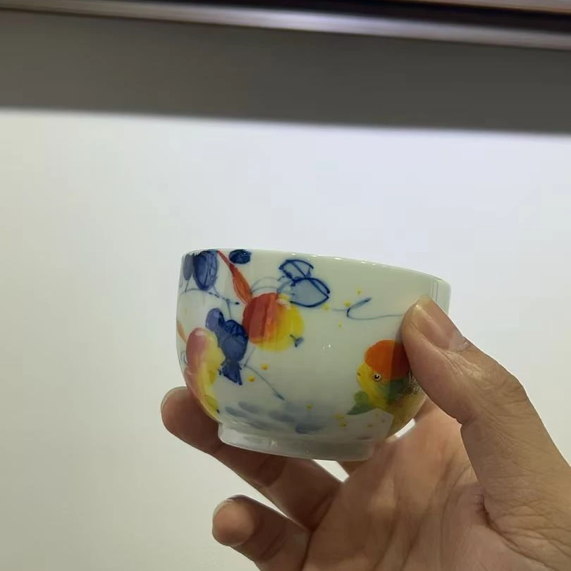 【闪购】金鱼葫芦直口杯