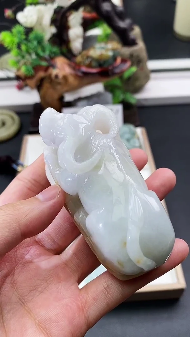 颈饰未镶嵌翡翠天然缅甸A货翡翠