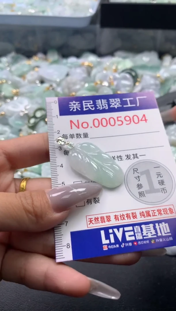 颈饰未镶嵌翡翠5904