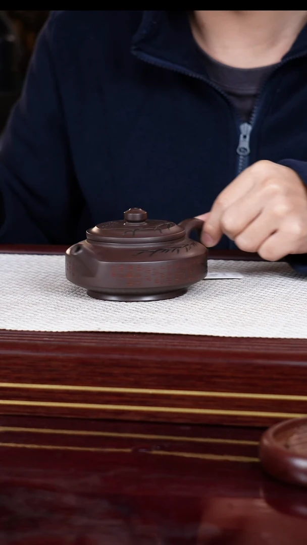 茶杯紫砂宜兴原矿紫砂 全手工制作