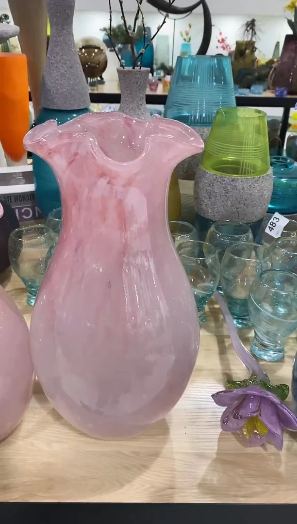 慕忆家手作琉璃花瓶