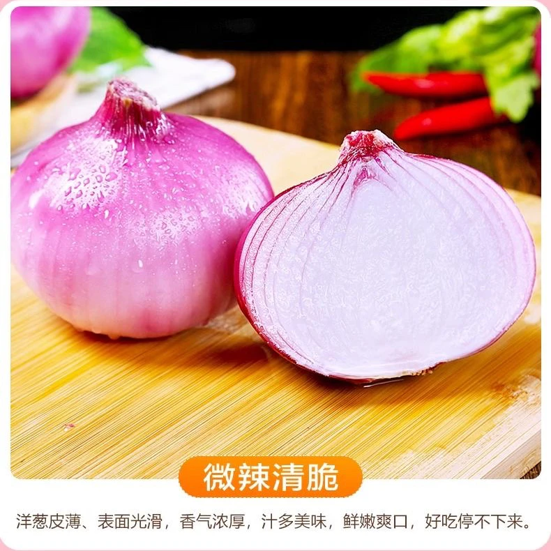 爆款云南紫皮洋葱价格落地产地直发带箱9.5-10斤