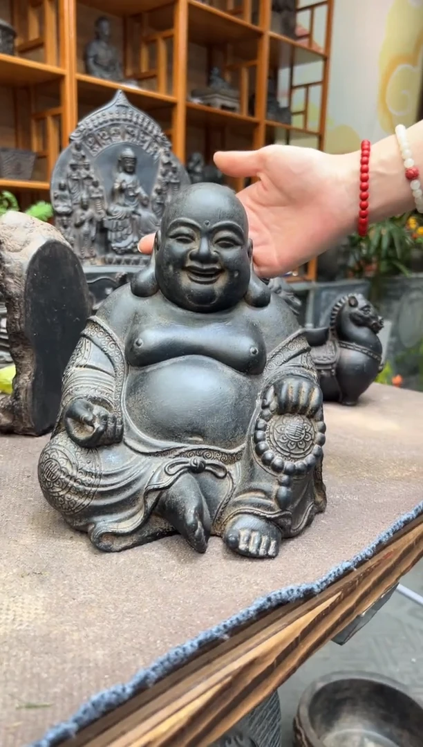 陶土【火山泥】大肚佛