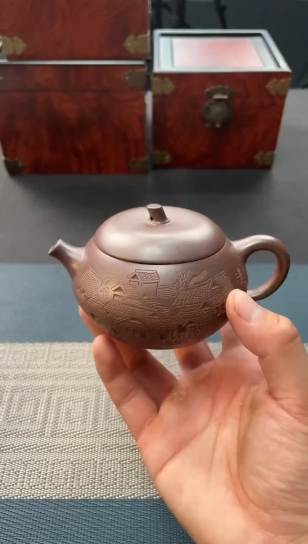 茶壶紫砂197手工紫砂壶