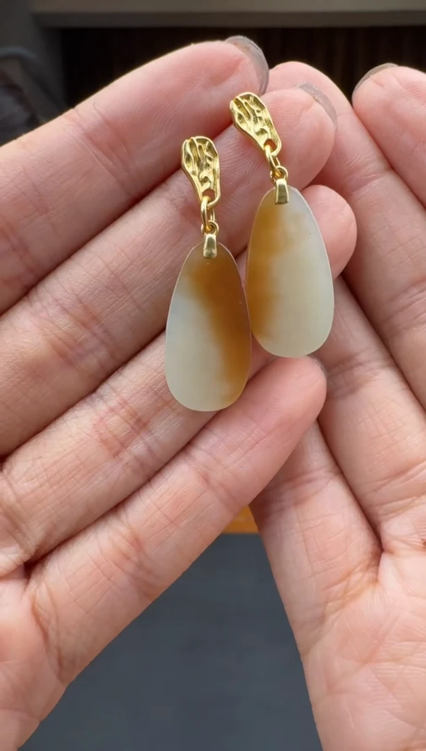 【闪购商品】和田玉6218K金镶嵌2.2张卓多样性发货