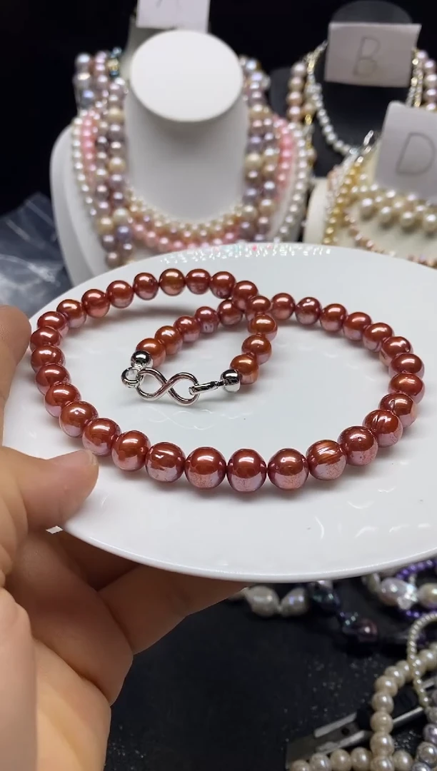 淡水珍珠未镶嵌颈饰多人