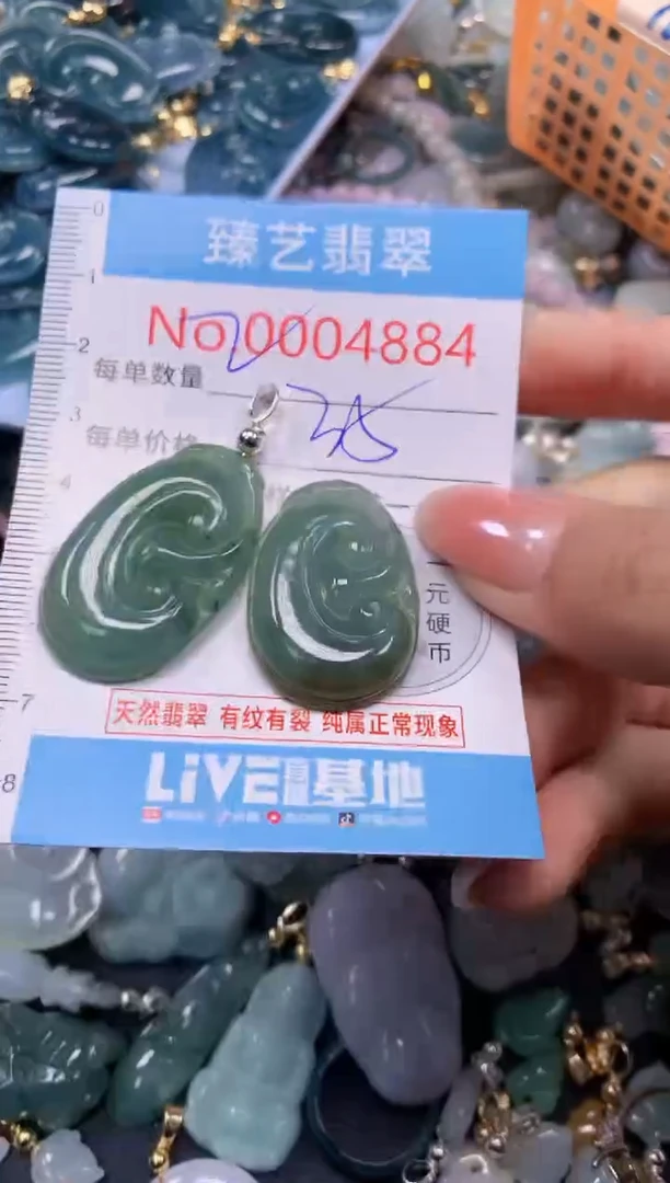 颈饰未镶嵌翡翠4884