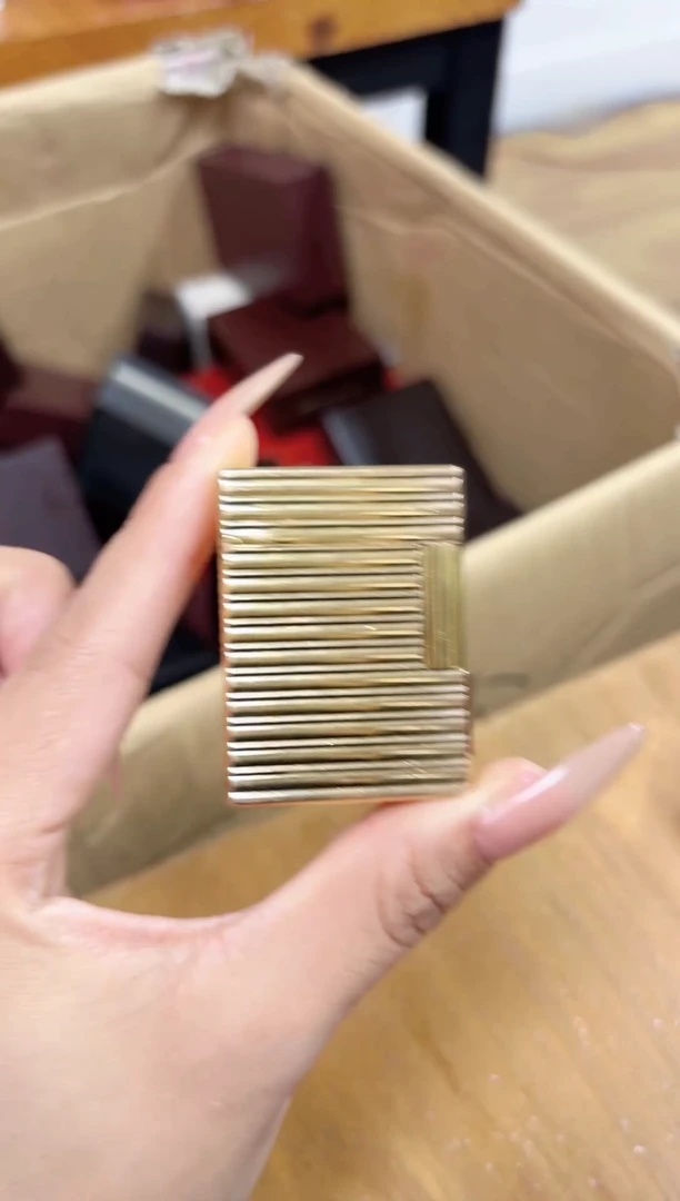 都彭L1小号金色横纹