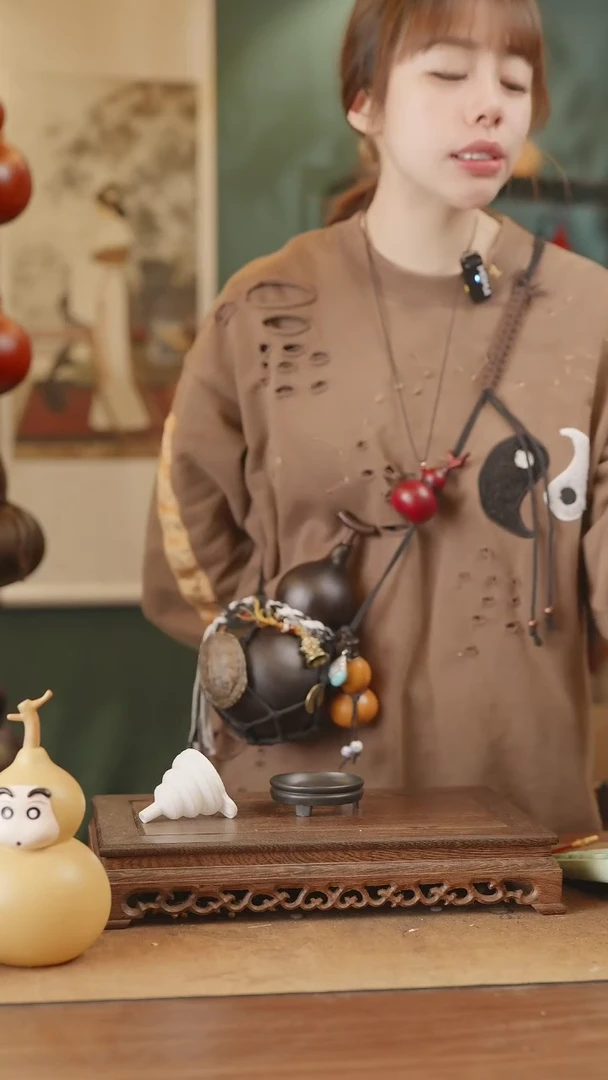 【闪购商品】66号精品天然大漆工艺防渗内胆酒葫芦~