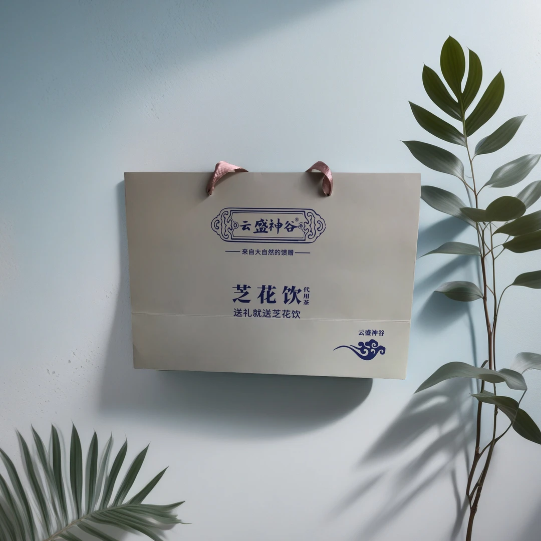 云盛神谷：芝花饮。新型草本茶，喝出健康来。养生茶