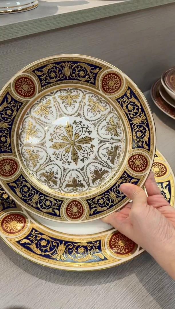 瓷片8英寸平盘 1个