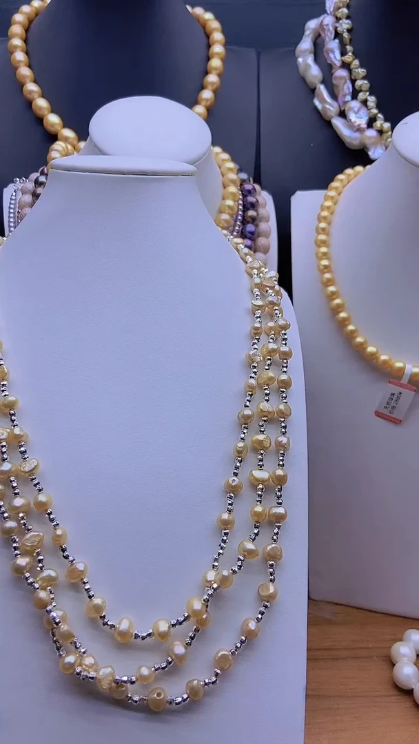 【闪购商品】淡水珍珠颈饰未镶嵌1