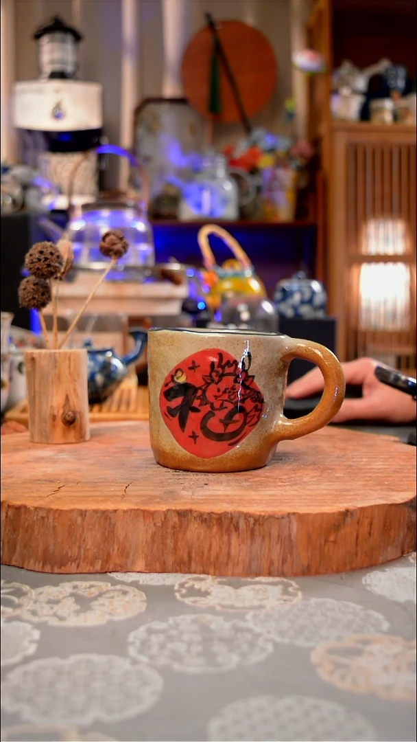 【闪购商品】杯子龙手工手绘手工手绘