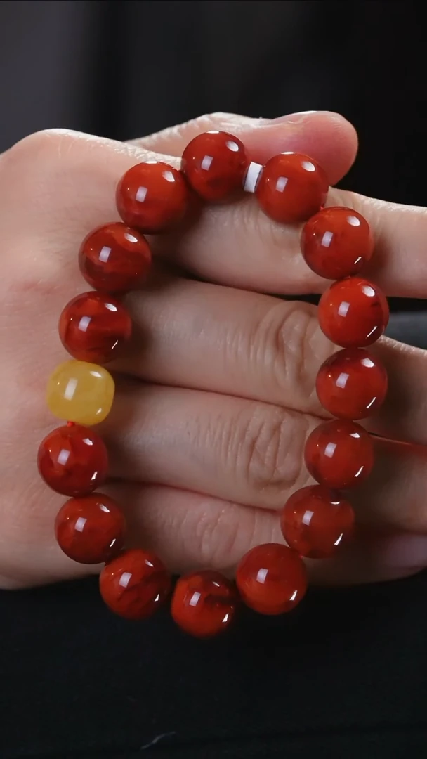 【闪购商品】南红玛瑙手串未镶嵌设计@@sj1410