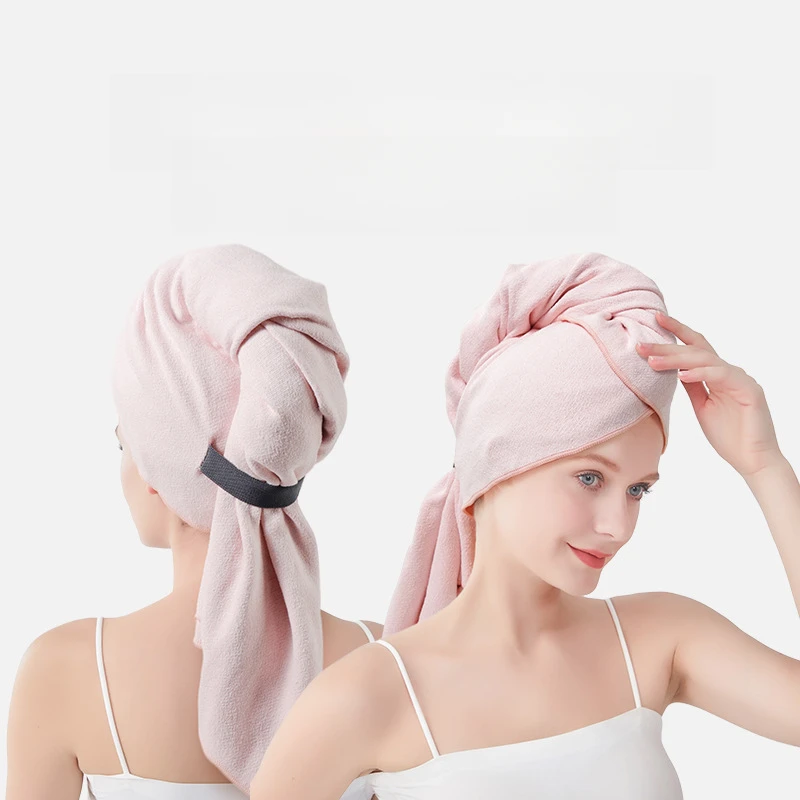 新款蚂蚁布干发帽女超强吸水速干浴帽7A抗菌加厚一片式干发包头巾