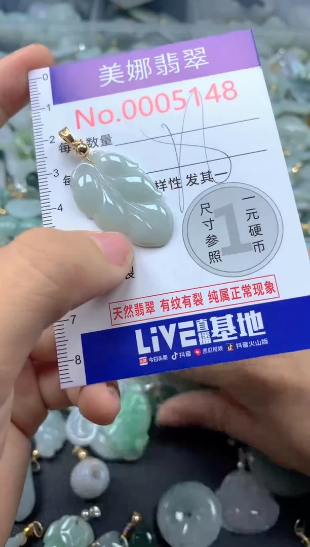 颈饰未镶嵌翡翠5148