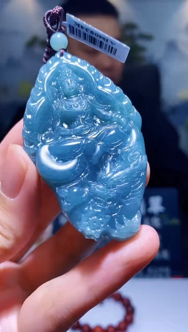 翡翠未镶嵌颈饰M-@@BSGR71727多样性发一