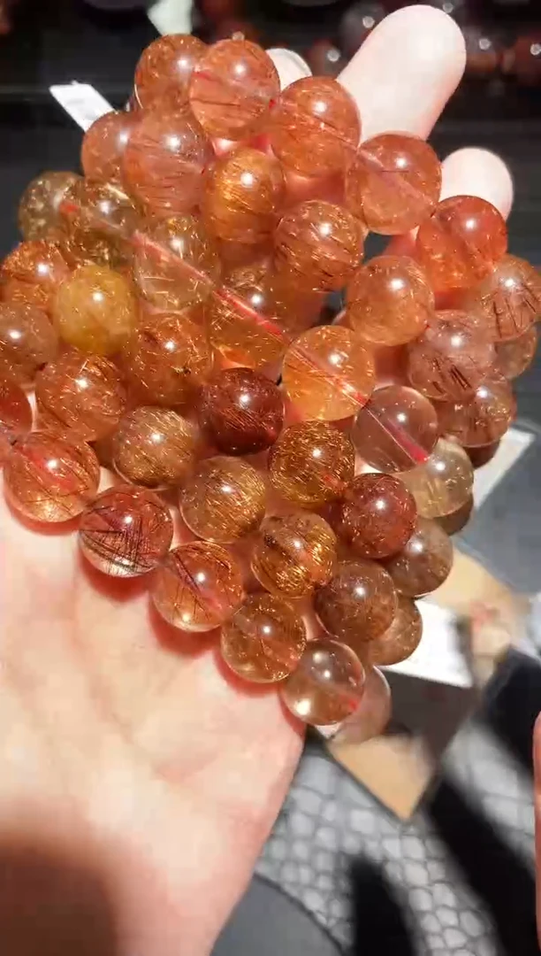 【闪购商品】水晶手链未镶嵌发晶单圈A13（多样性发其一）